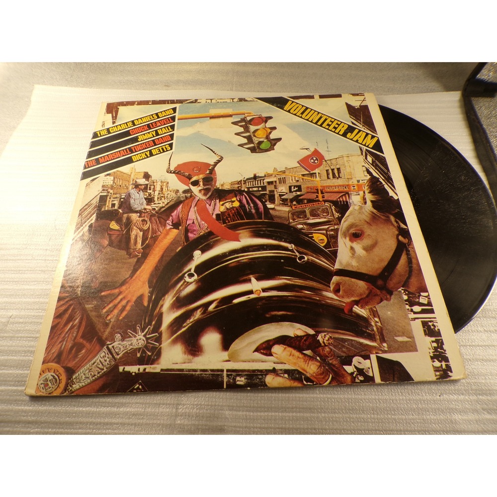Volunteer Jam 1976 Vinyl LP Charlie Daniels Marshall Tucker Dicky Betts CP 0172
